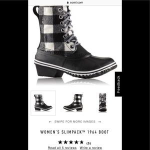 Sorel slim pack boot New in Box